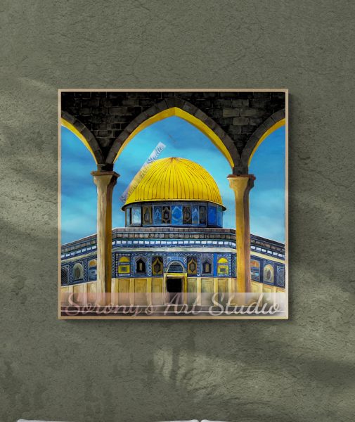 The Aqsa Mosque Painting